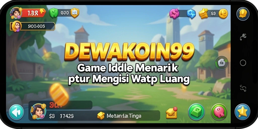Screenshot gameplay DEWAKOIN99 dengan tampilan menarik dari fitur Idle.