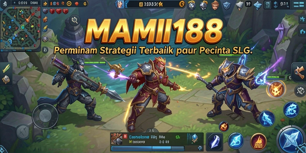 Screenshot MAMI188 menampilkan gameplay strategi yang penuh tantangan.
