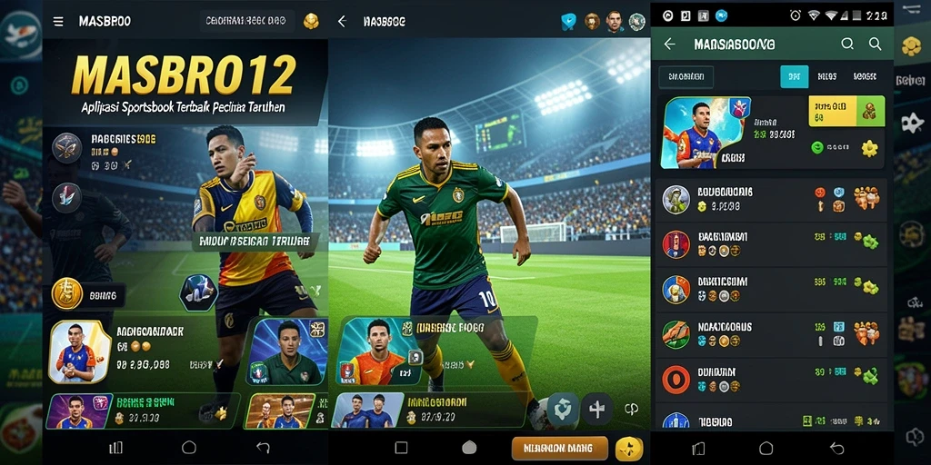 Tampilan antarmuka MASBRO12 yang menarik dan informatif.