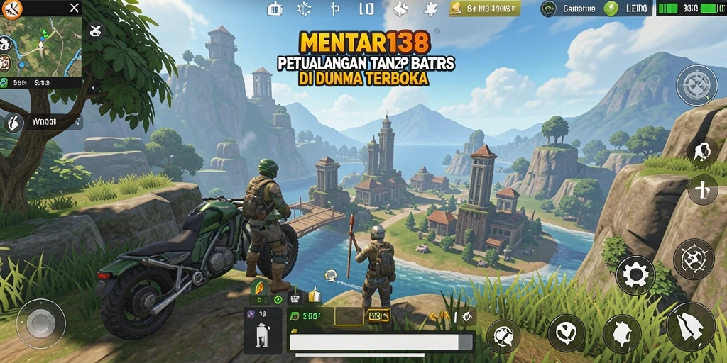 Screenshot gameplay MENTARI138 menampilkan eksplorasi dunia yang luas dan imersif.