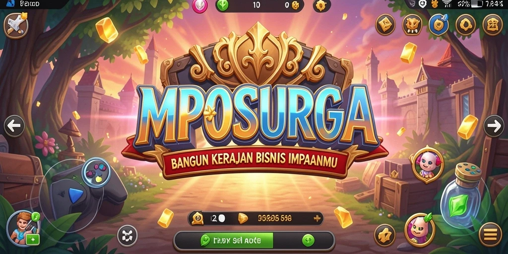 Tampilan gameplay menarik dari MPOSURGA dengan grafis menawan.