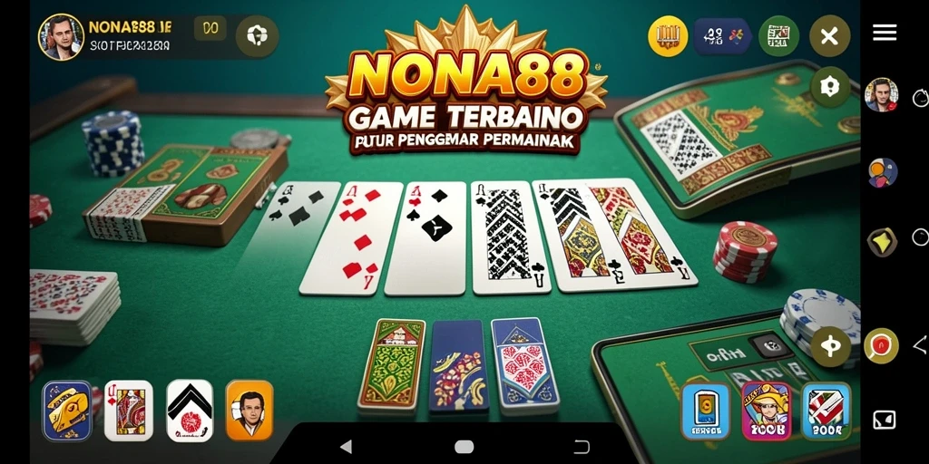 Tampilan gameplay Domino yang seru dan menarik di NONA88.
