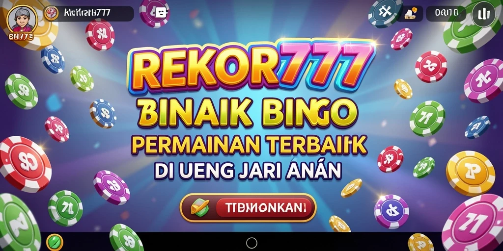 Tangkapan layar gameplay REKOR777 yang menunjukkan keseruan bermain Bingo.