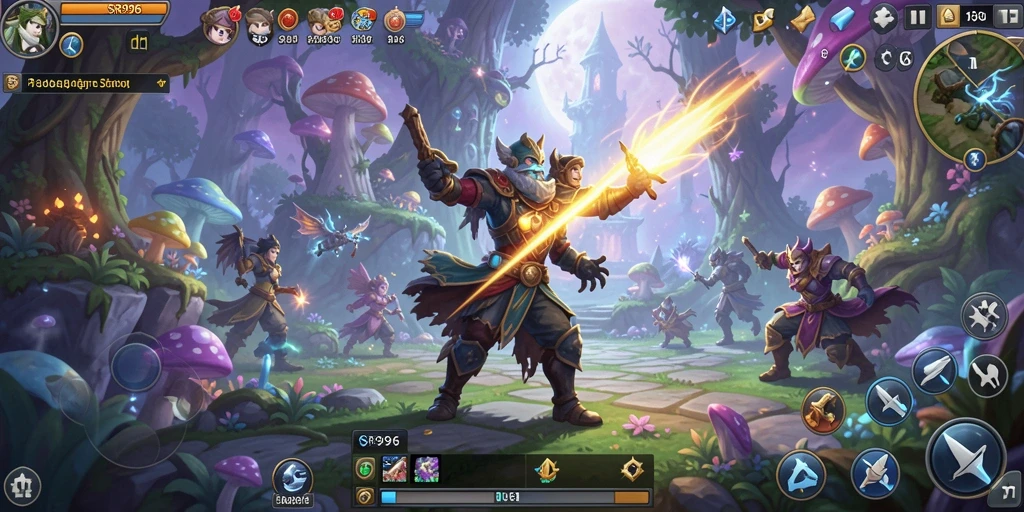 Gameplay SR996 yang menantang di dunia petualangan.