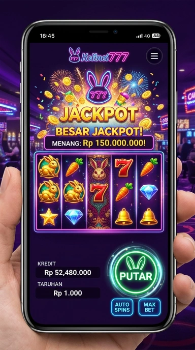 Tampilan antarmuka pengguna kelinci777 yang intuitif dan menarik.